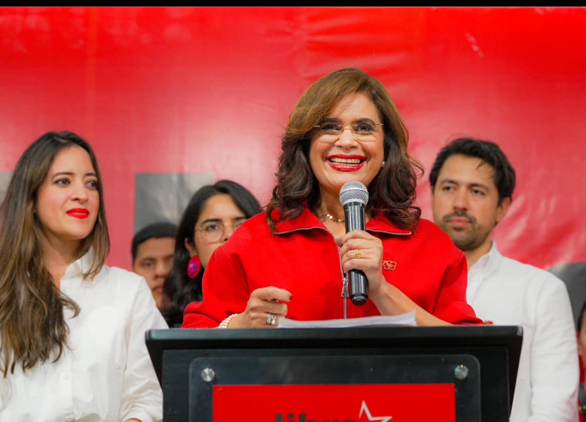 LIBRE suffers electoral decline: Rixi Moncada now third in new polls
