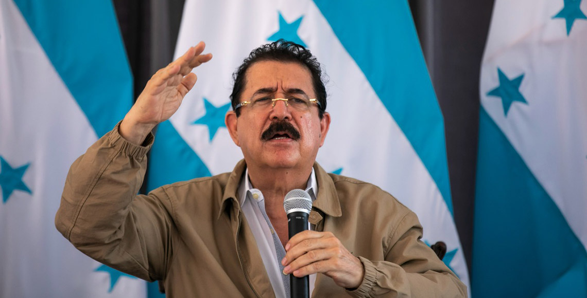 Mel Zelaya, LIBRE React to Machado’s Nobel Prize